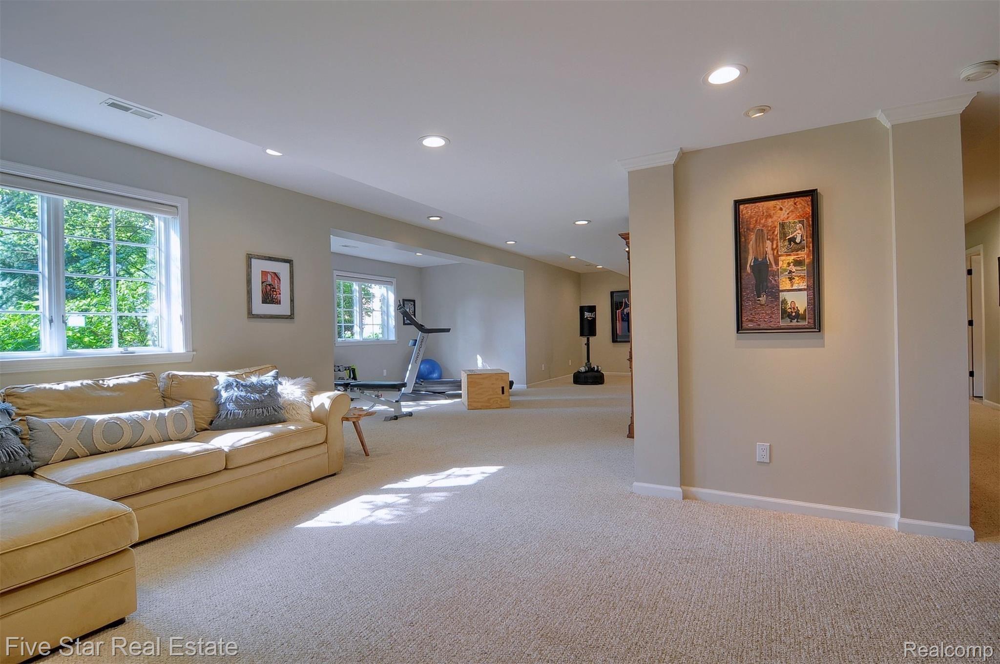 720 Loggers Circle Rochester, MI 48307 - Photo 41 of 63 41-Finished Lower Level ll.jpg