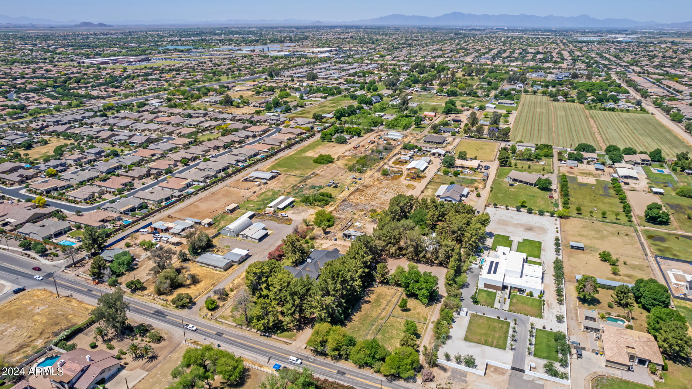 21410 South Lindsay Road Chandler, AZ 85286 - Photo 6 of 28 Lindsay Aerial