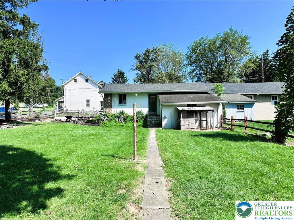 505 Penn Street Bath, PA 18014 - Photo 21 of 23 a view of a house with a back yard
