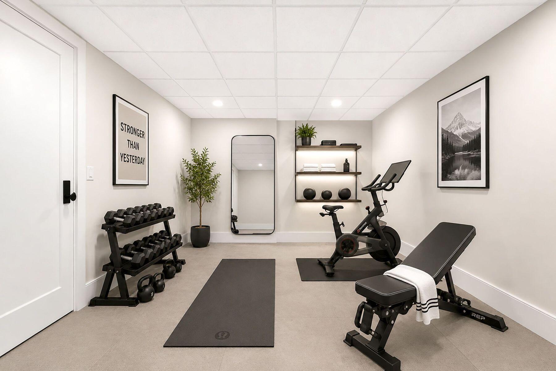 W3650 Snake Road Linn, WI 53147 - Photo 69 of 92 Great space for a home gym