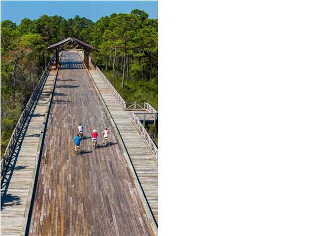 43 Flatwoods Forest Loop Santa Rosa Beach, FL 32459 - Photo 18 of 25 a view of a balcony with wooden floor and fence