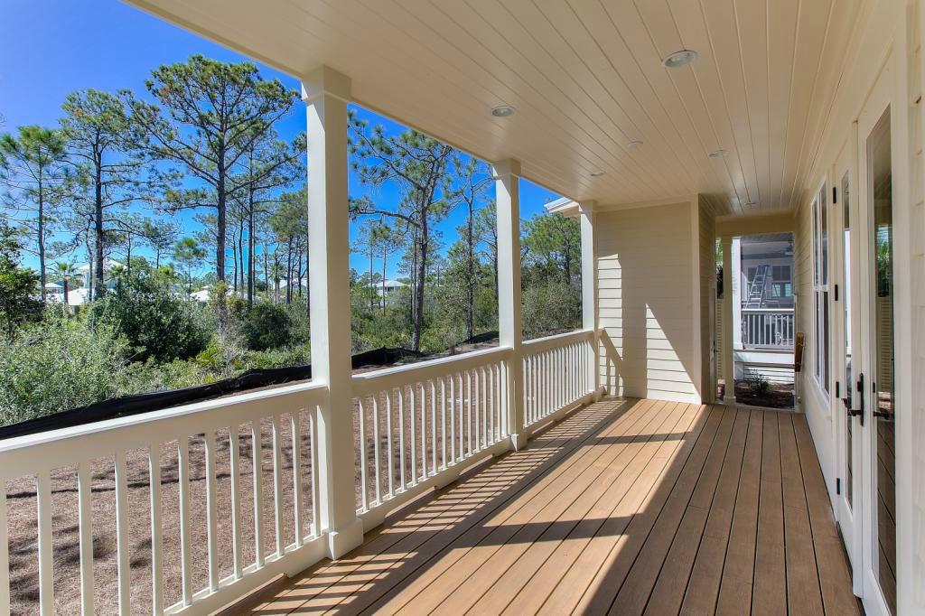 43 Flatwoods Forest Loop Santa Rosa Beach, FL 32459 - Photo 3 of 25 a view of a balcony with wooden floor
