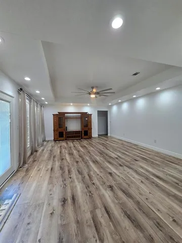 a view of a livingroom with a furniture