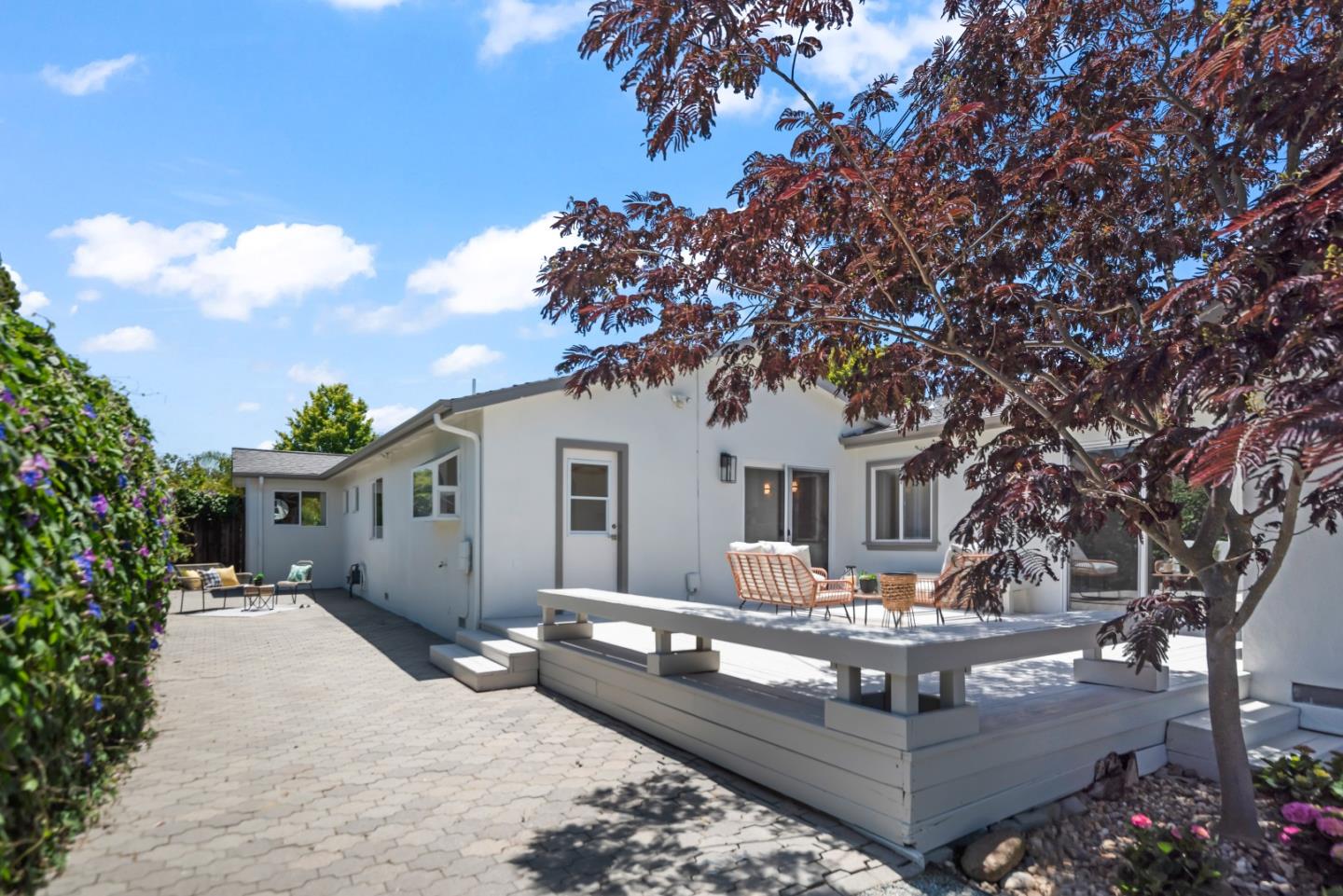 967 Chelan Drive Sunnyvale, CA 94087 - Photo 32 of 38 a front view of house with yard outdoor seating and green space