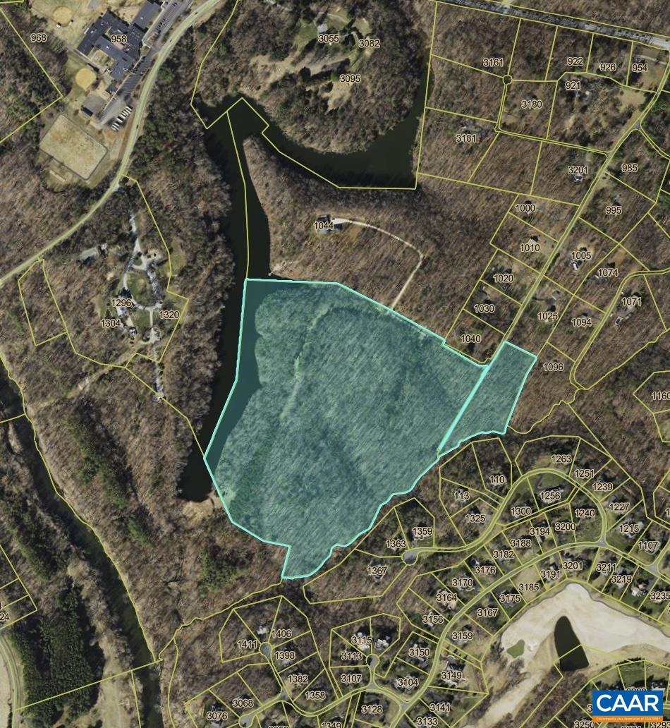 42 Shadwell Road Keswick, VA 22947 - Photo 14 of 15 Albemarle County GIS. Both parcels highlighted: 39.31 acres and 2.77 acres. Documents available on request.