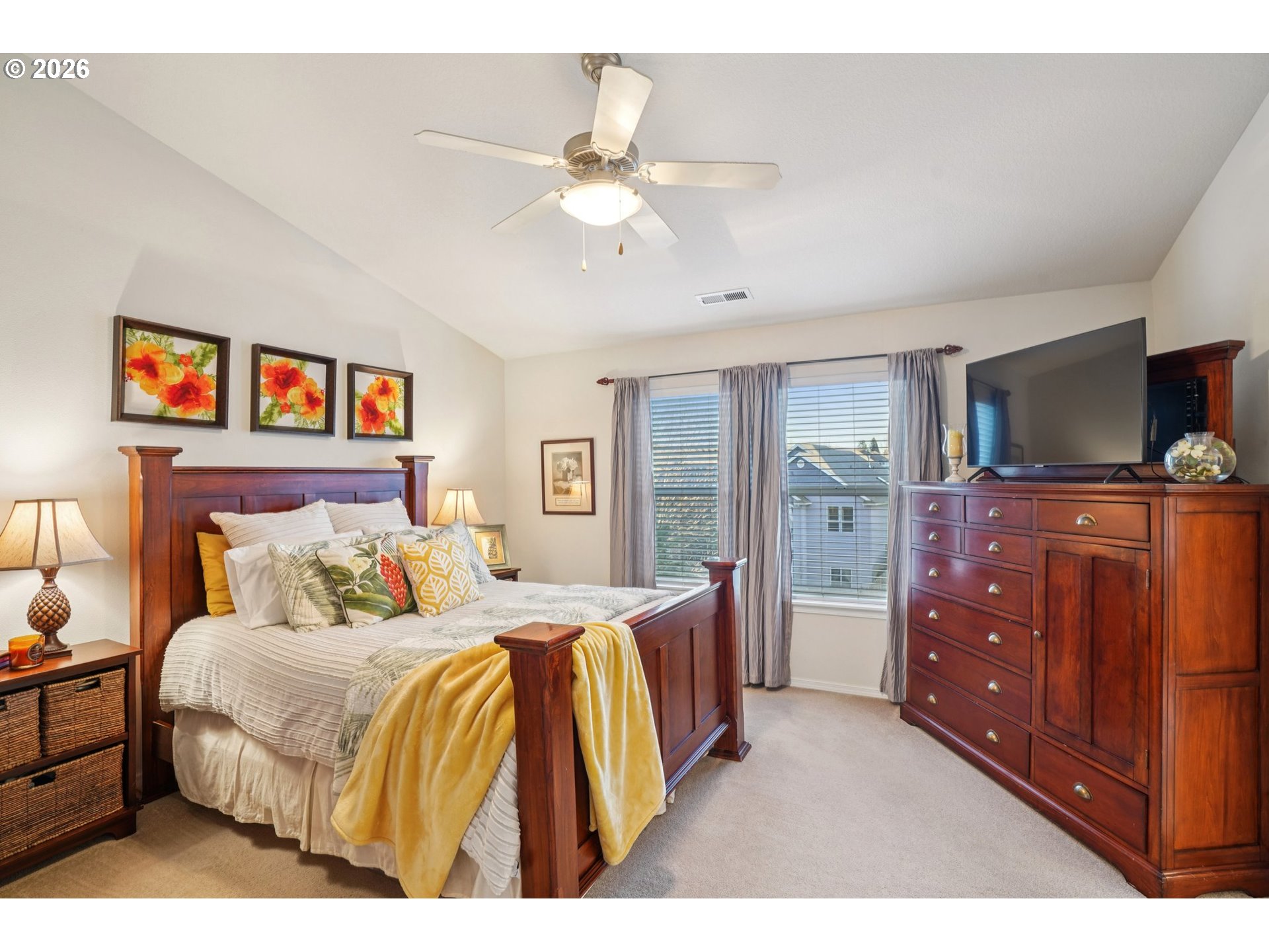 2404 Southeast Jasmine Way Gresham, OR 97080 - Photo 17 of 48 a bedroom with a bed and a dresser
