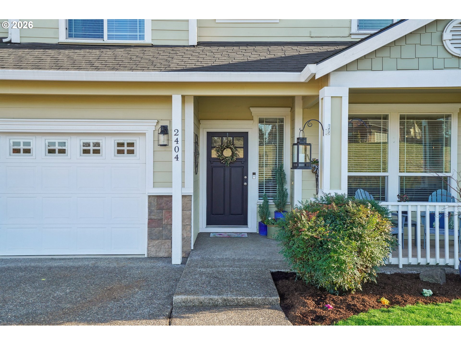 2404 Southeast Jasmine Way Gresham, OR 97080 - Photo 2 of 48 a view of a porch with furniture
