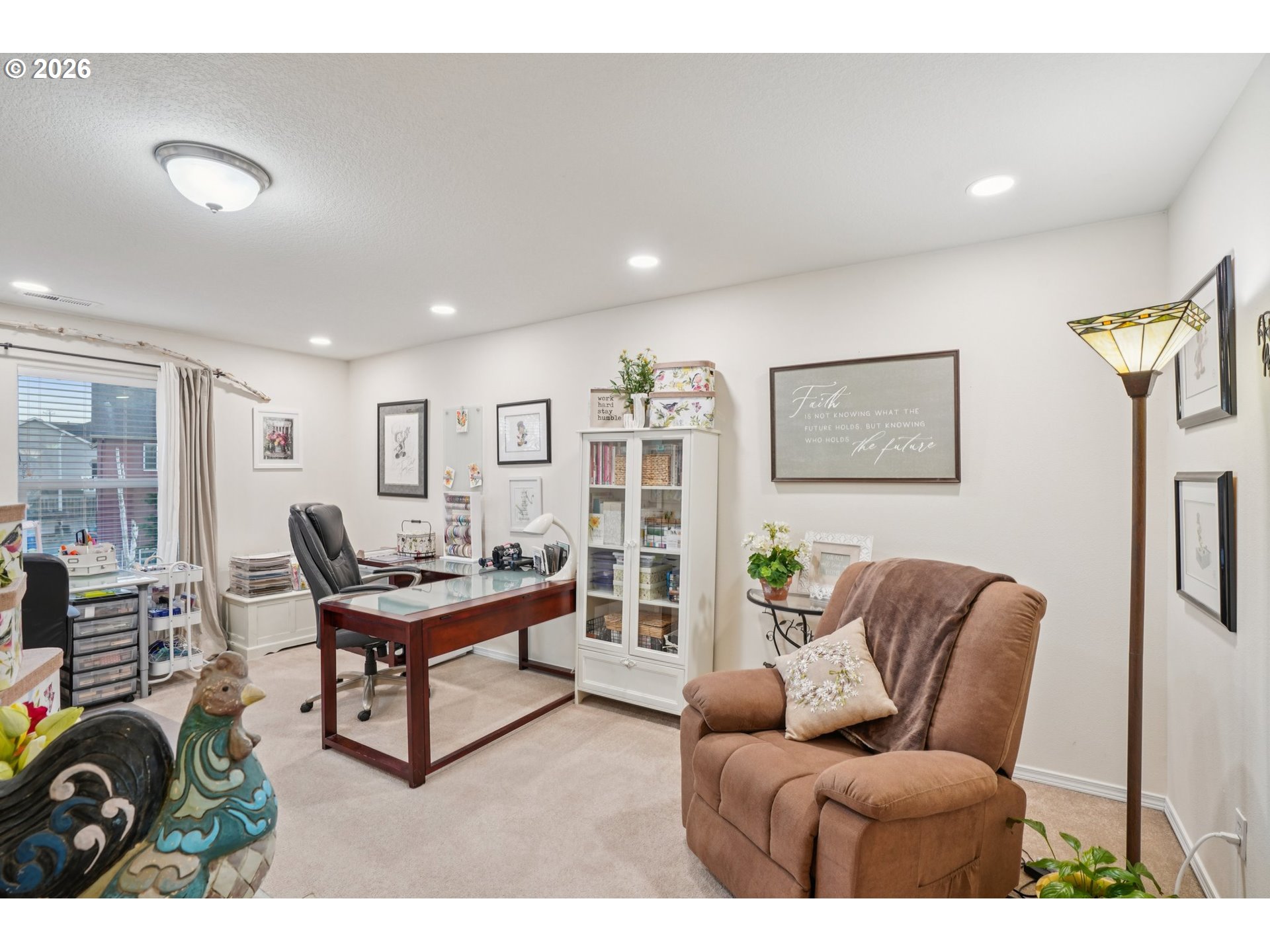 2404 Southeast Jasmine Way Gresham, OR 97080 - Photo 22 of 48 a living room with furniture and a wooden floor
