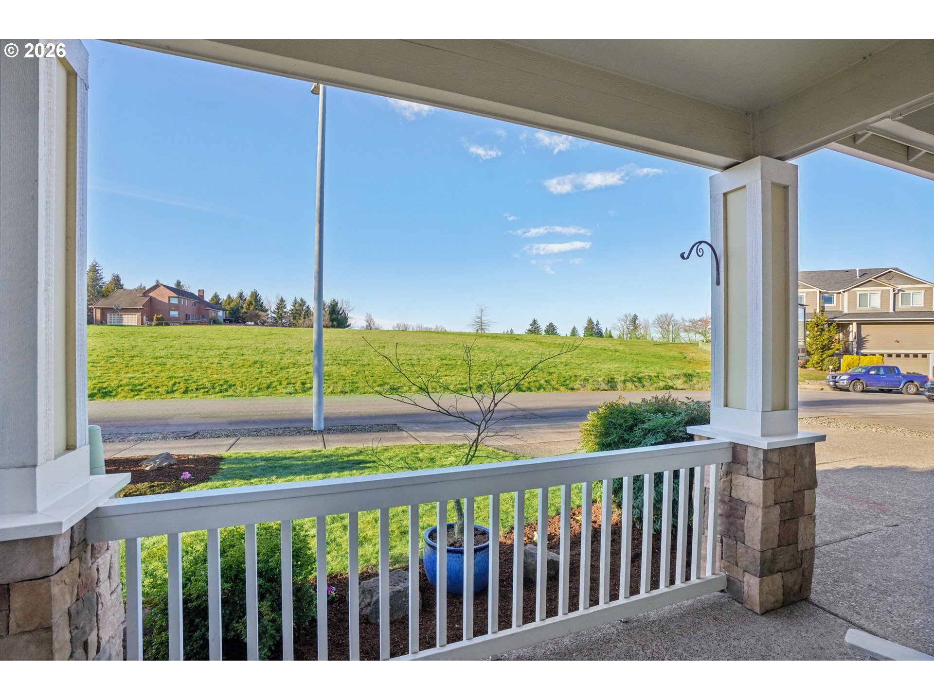 2404 Southeast Jasmine Way Gresham, OR 97080 - Photo 5 of 48 a view of balcony with a yard