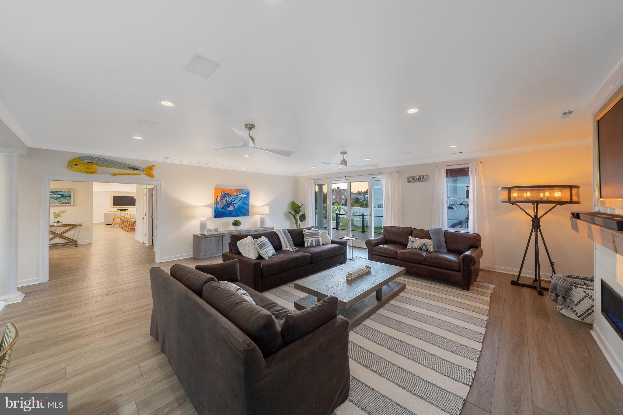 13023 North Shore Road Ocean City, MD 21842 - Photo 26 of 62 Large Rec Room with Wet Bar & Pool Table