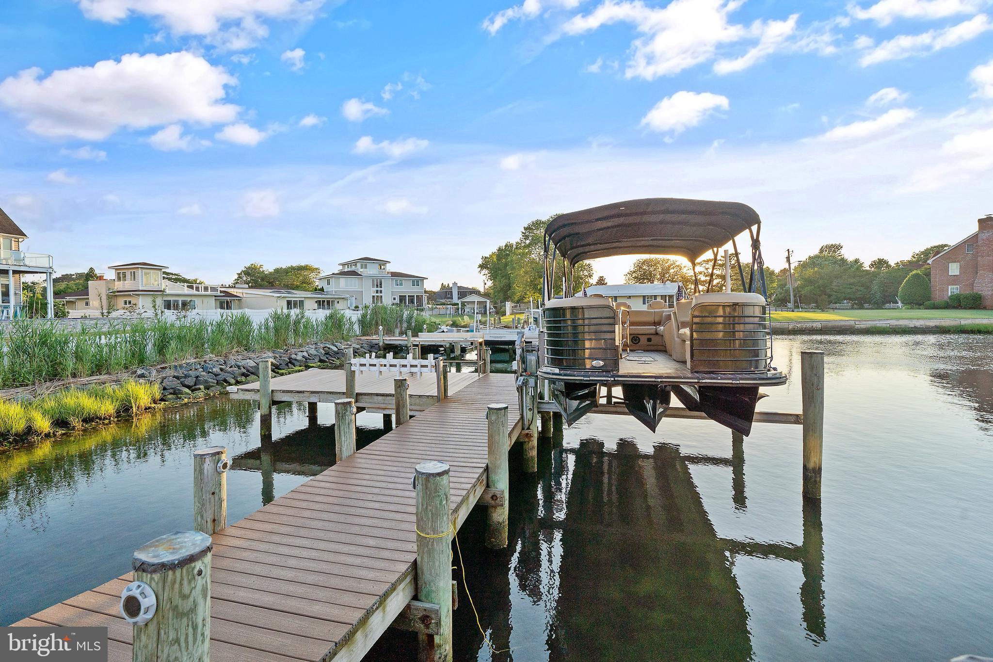 13023 North Shore Road Ocean City, MD 21842 - Photo 3 of 62 Private Dock with 8,000 lb Boat Lift