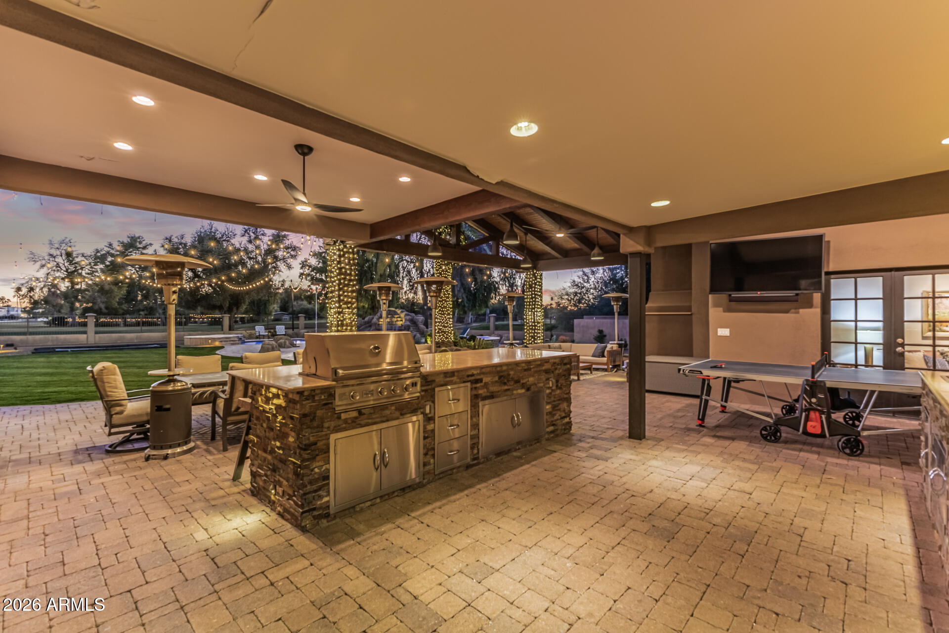 5821 East Cactus Road Scottsdale, AZ 85254 - Photo 12 of 93 Covered Outdoor Kitchen & Dining