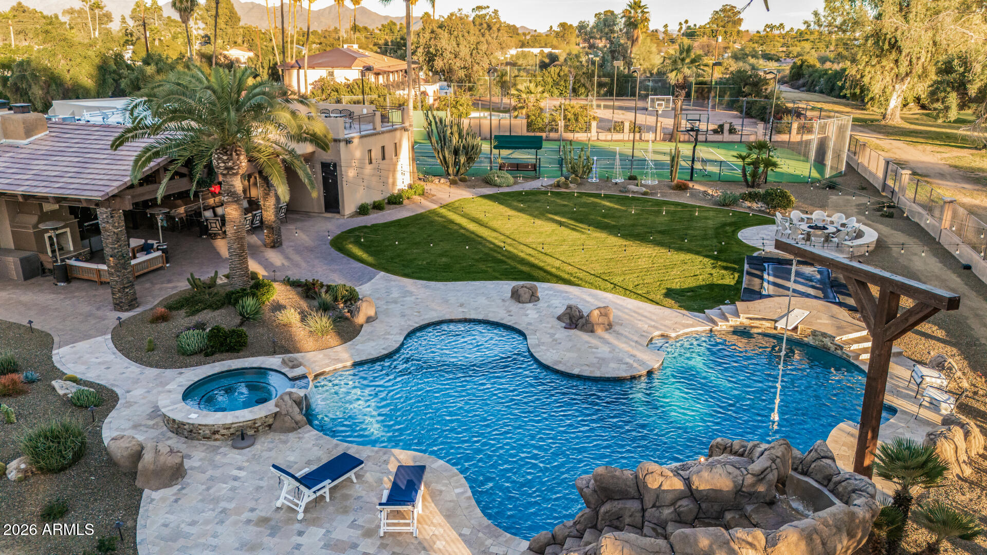 5821 East Cactus Road Scottsdale, AZ 85254 - Photo 6 of 93 Private Entertainment Backyard