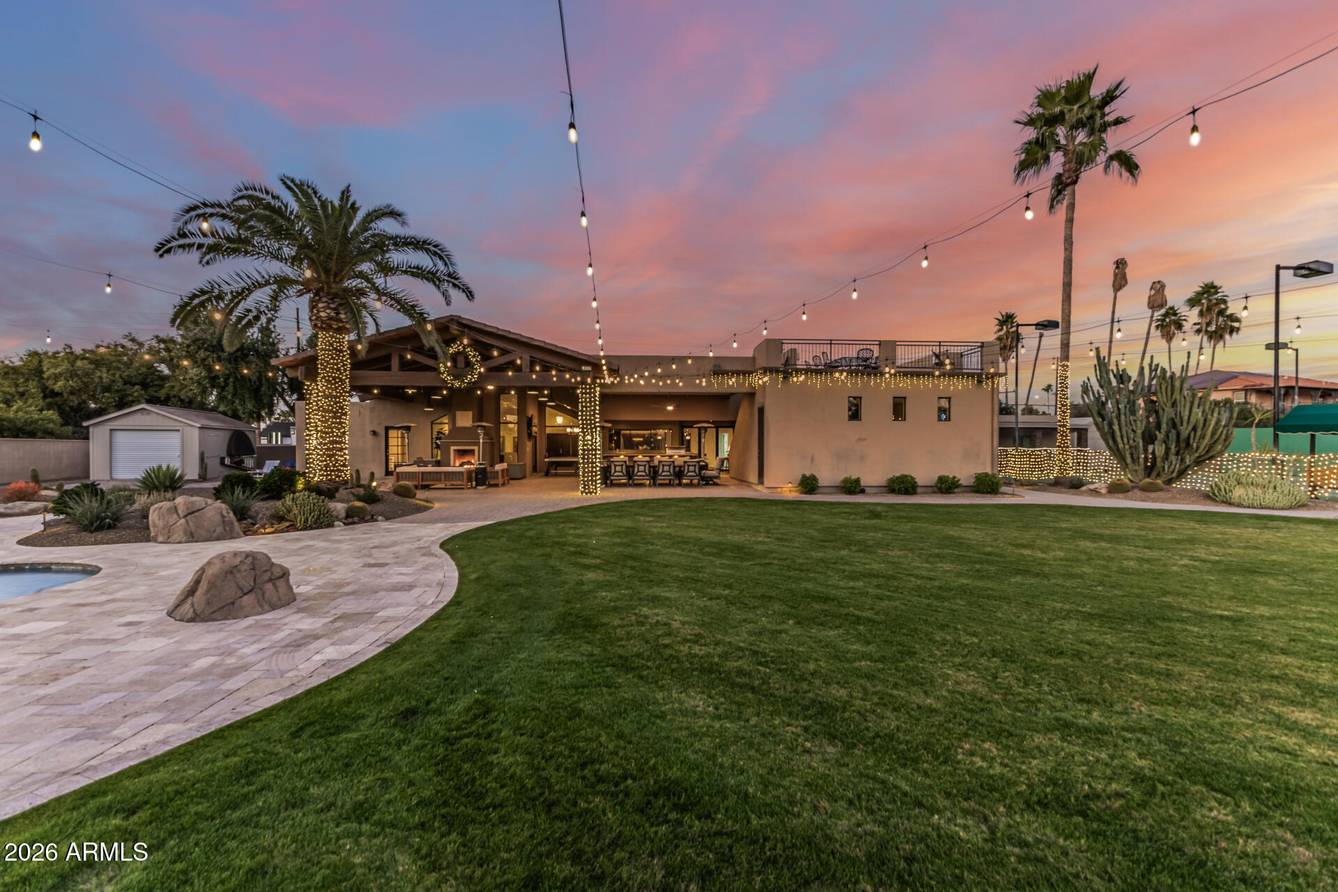 5821 East Cactus Road Scottsdale, AZ 85254 - Photo 85 of 93 Covered Outdoor Kitchen and Dining