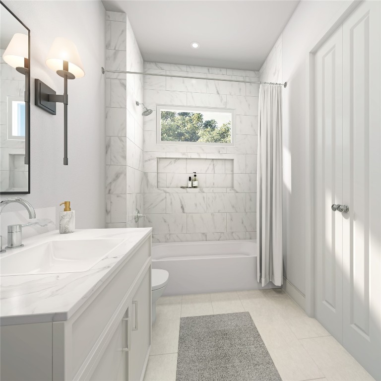 1016 East 27th Street Houston, TX 77009 - Photo 24 of 26 a bathroom with a bathtub a sink and a shower