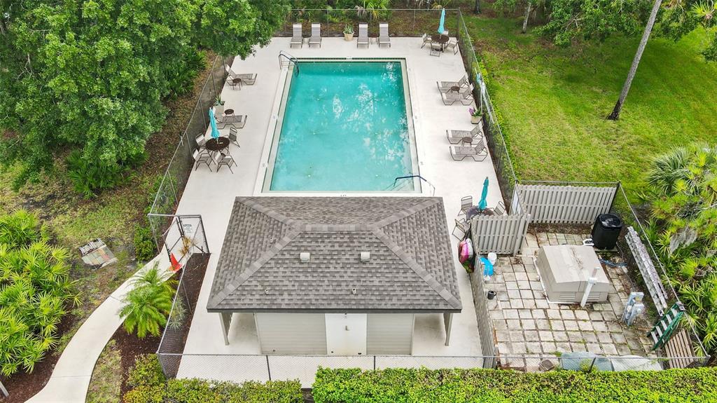 250 Woods Landing Trail Oldsmar, FL 34677 - Photo 35 of 45 an aerial view of a house with a yard