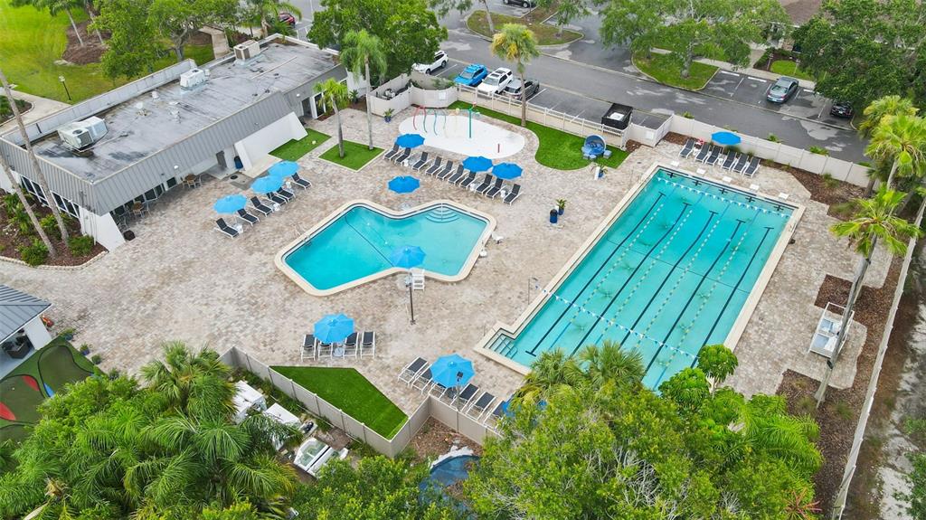 250 Woods Landing Trail Oldsmar, FL 34677 - Photo 36 of 45 a bird view of building and outdoor space