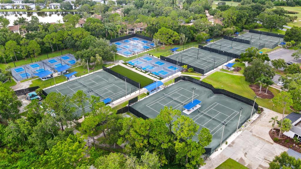 250 Woods Landing Trail Oldsmar, FL 34677 - Photo 44 of 45 an aerial view of a residential houses with outdoor space