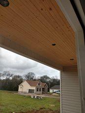 1337 Neil Road Chapel Hill, TN 37034 - Photo 3 of 4 covered back porch looking into awesome lush scenery, bead board, ceiling, not vinyl
