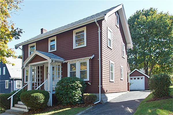 60 Robbins Road Arlington, MA 02476 - Photo 2 of 22 a front view of a house with a yard