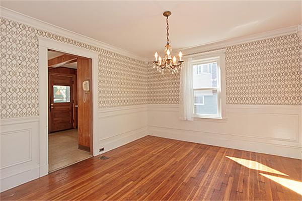 60 Robbins Road Arlington, MA 02476 - Photo 10 of 22 a view of empty room with wooden floor and fan
