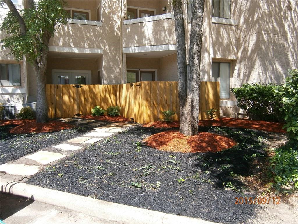 5550 Spring Valley Road, Unit G12 Dallas, TX 75254 - Photo 2 of 13 a view of backyard of the house