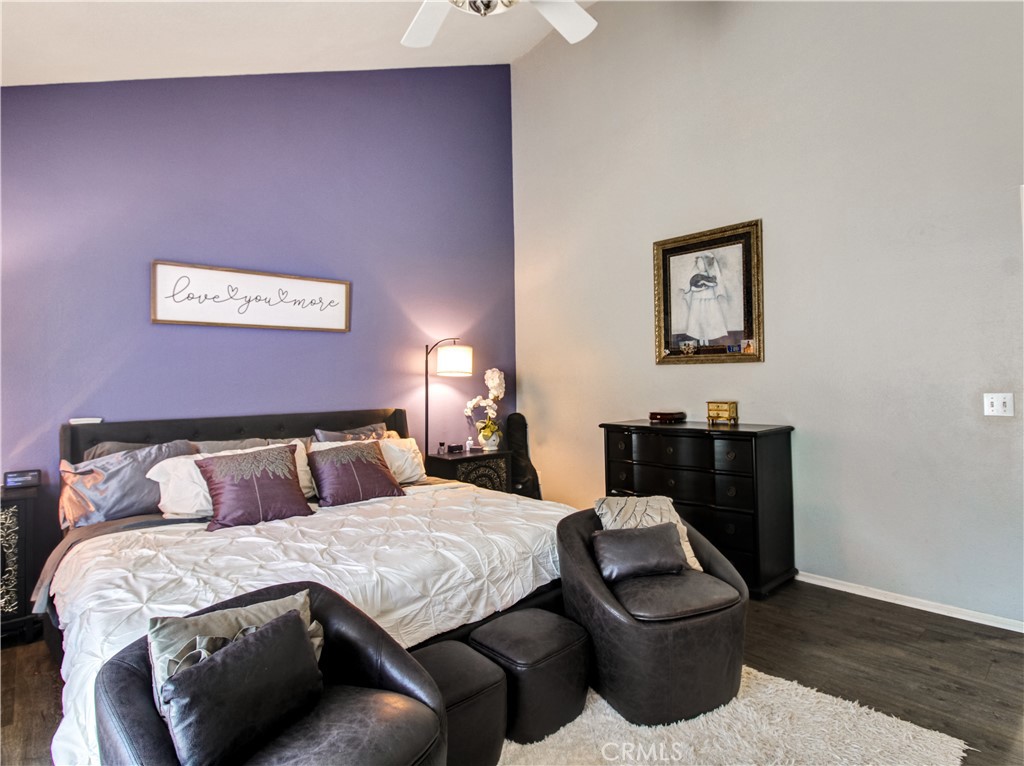 1669 Erin Avenue Upland, CA 91784 - Photo 16 of 27 a bedroom with a bed and a couch