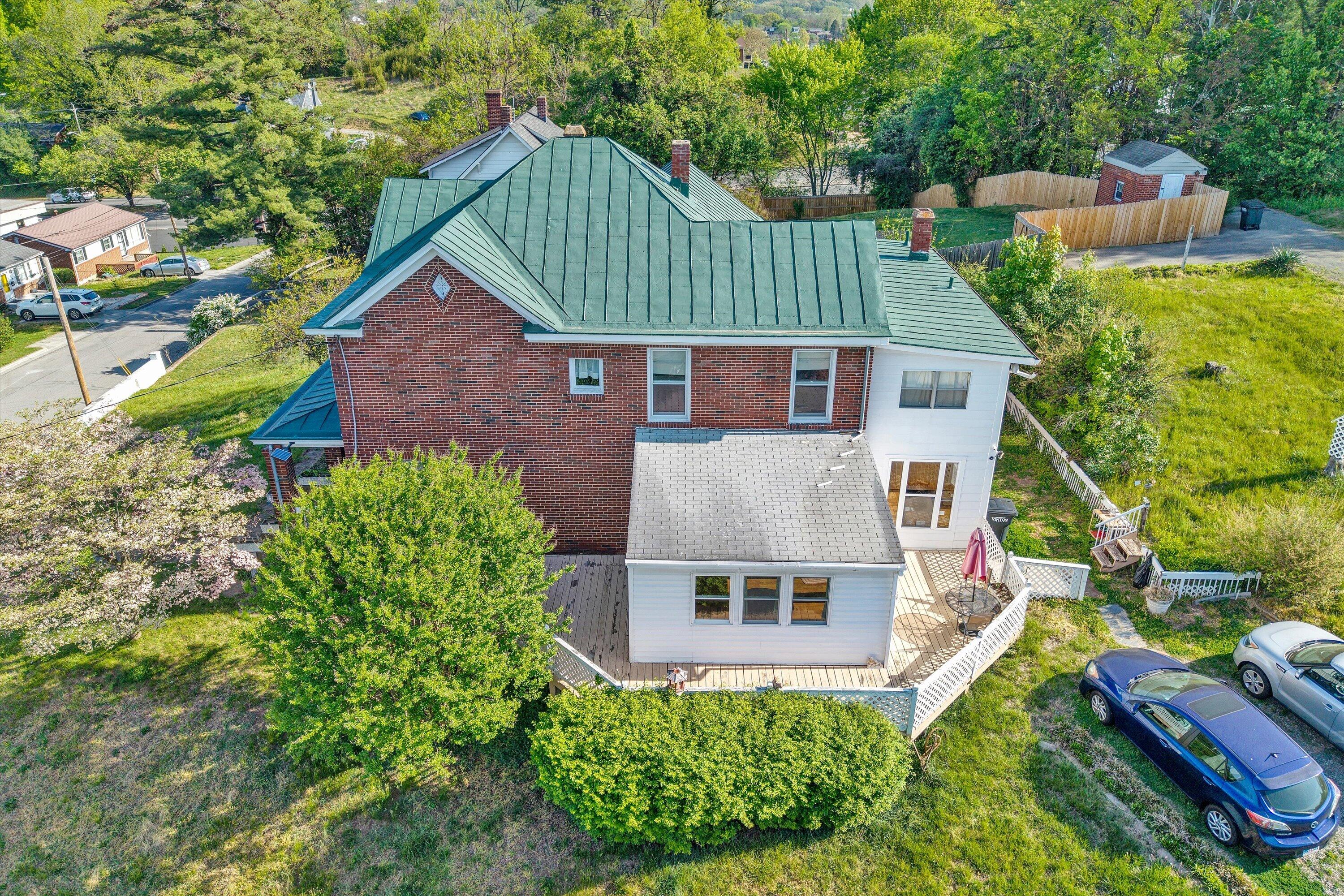 624 South Maple Street Vinton, VA 24179 - Photo 37 of 40 an aerial view of a house with a yard