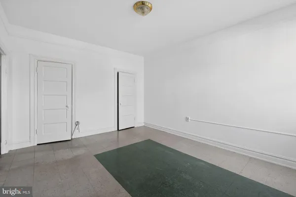an empty room with an empty space