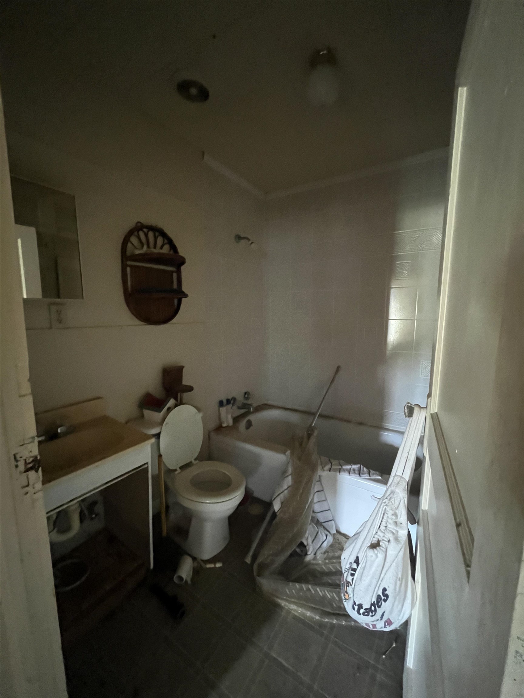 46595 Highway 69 Saltillo, TN 38370 - Photo 9 of 11 a bathroom with a sink and a toilet