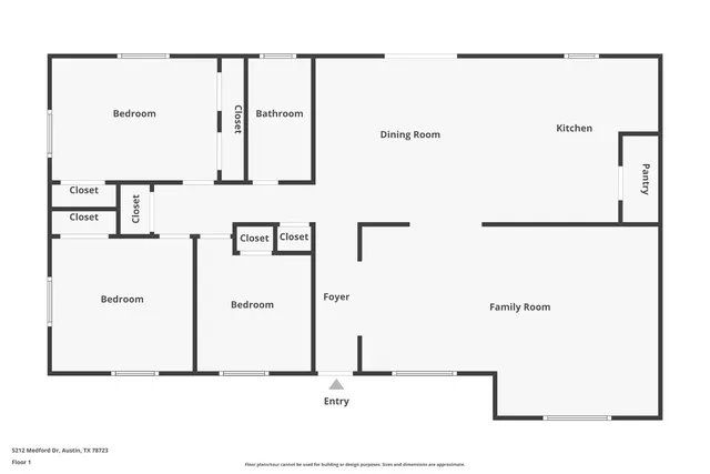 $370,000 | 5212 Medford Drive, Austin, TX 78723