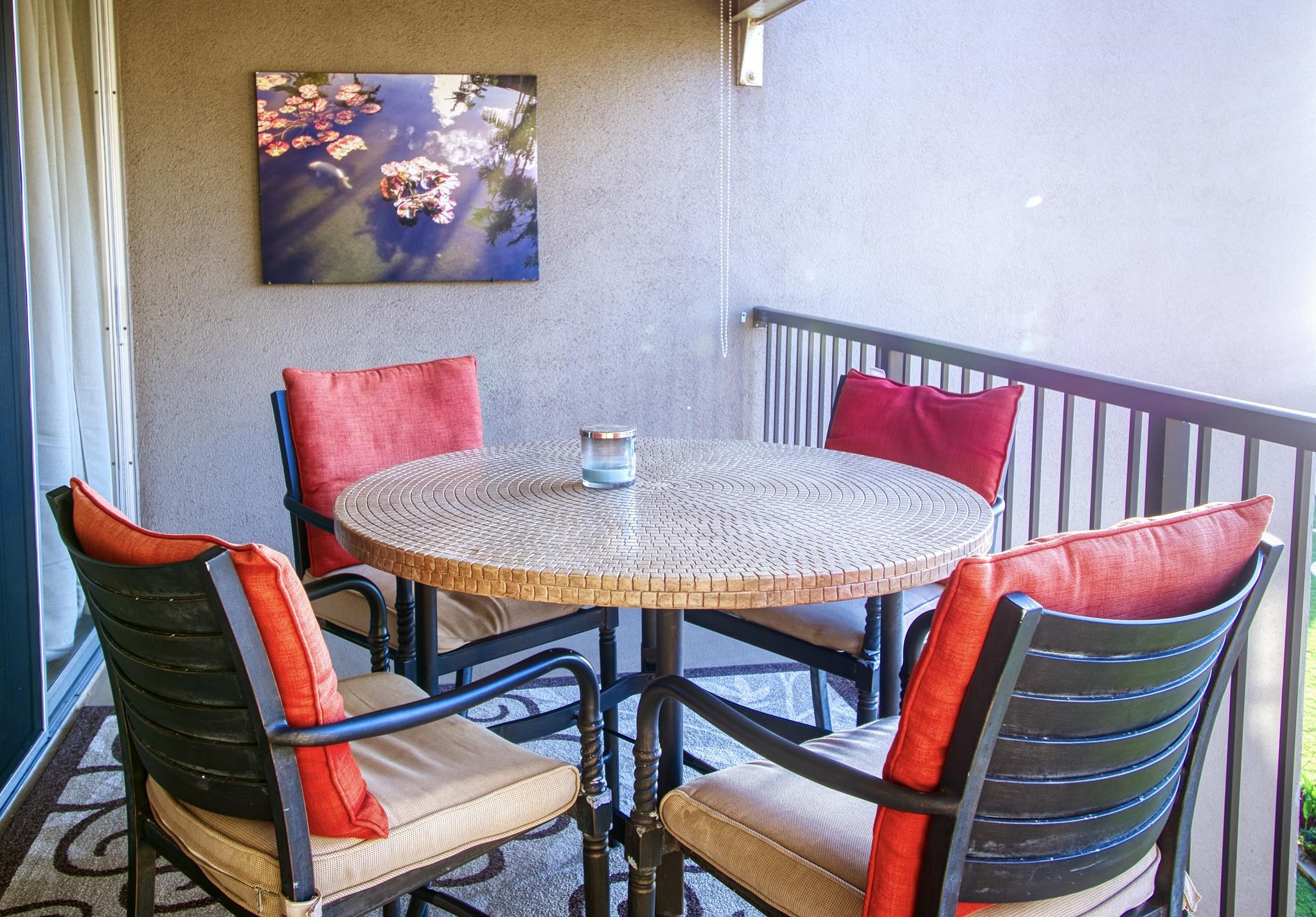 3823 Lower Honoapiilani Road, Unit 311 Lahaina, HI 96761 - Photo 10 of 20 a view of a dining room with furniture