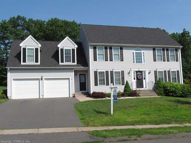 25 Tyler Farms Road Plainville, CT 06062 - Photo 1 of 1 Exterior Front. Built in 2003 vinyl sided roof only 10 years young
