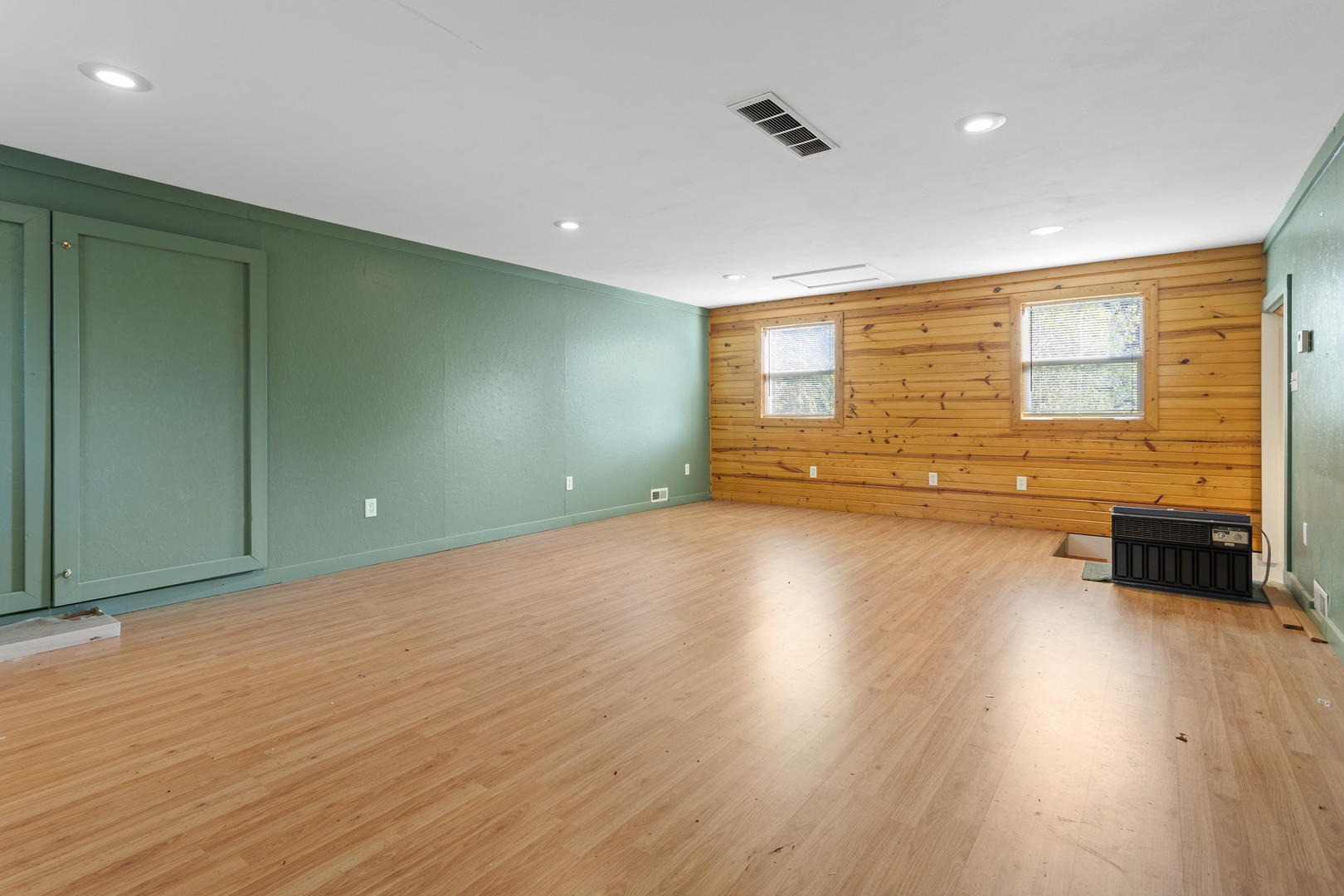 21517 Dunham Road Harvard, IL 60033 - Photo 25 of 36 a view of empty room with wooden floor and fan