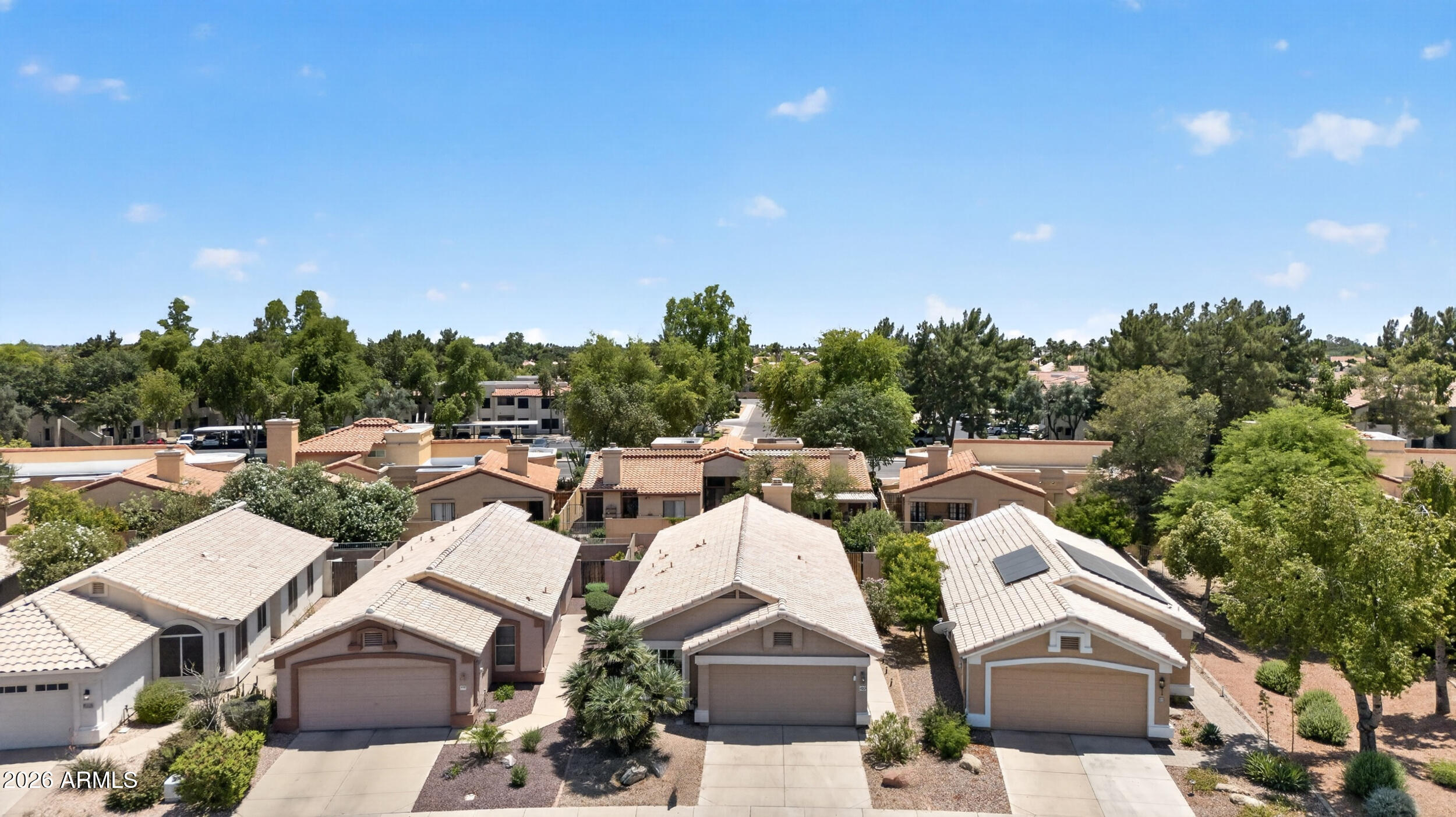 4729 West Monterey Street Chandler, AZ 85226 - Photo 47 of 50 an aerial view of a house with outdoor space and street view