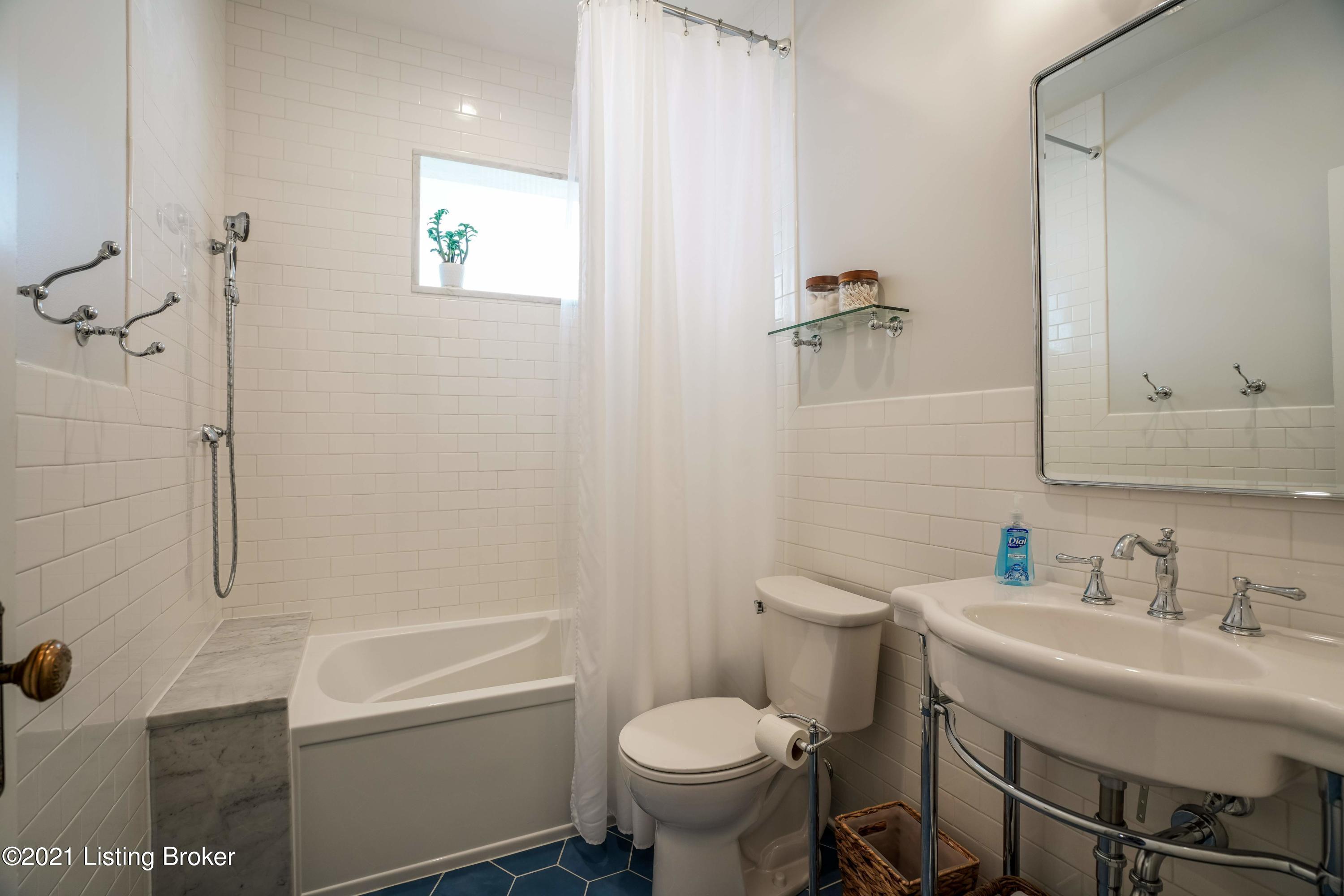 1279 Cherokee Road Louisville, KY 40204 - Photo 29 of 52 Recently remodeled full bathroom on the second floor provides modern finishes.
