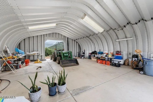 a view of car garage
