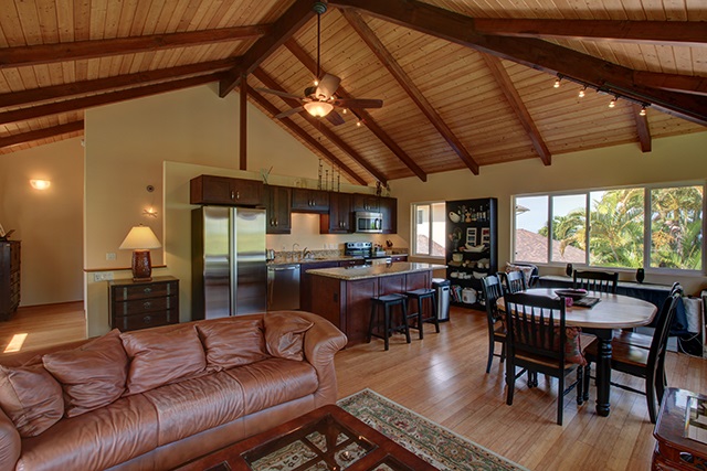 500 North Holokai Place Haiku, HI 96708 - Photo 12 of 17 a view of a dining room with furniture window and outside view