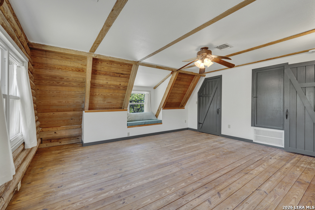 3165 Vivroux Ranch Road Seguin, TX 78155 - Photo 35 of 50 a view of a room with wooden floor and white walls