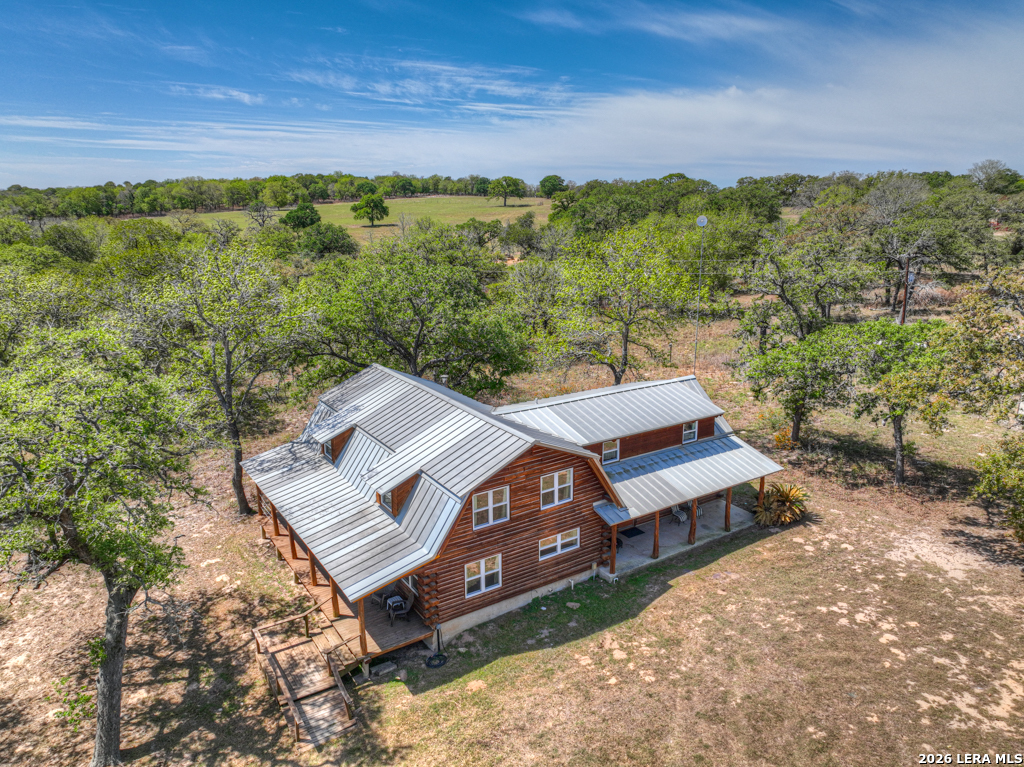 3165 Vivroux Ranch Road Seguin, TX 78155 - Photo 50 of 50 an aerial view of a house with big yard