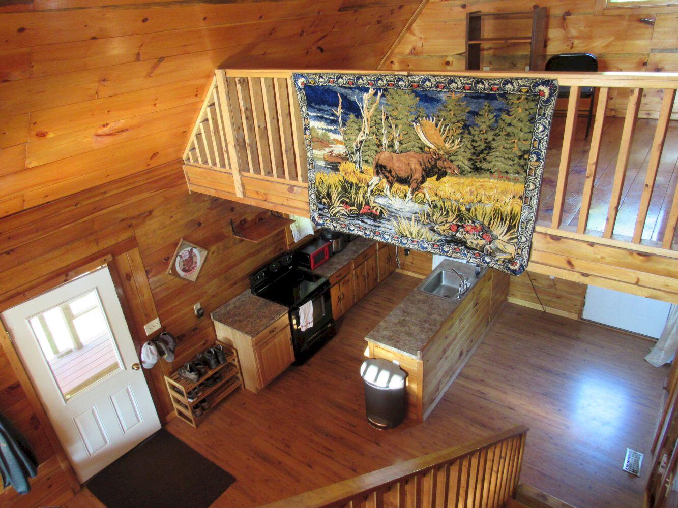 298 Smithfield Road Norridgewock, ME 04957 - Photo 21 of 32 #21 Looking down from loft