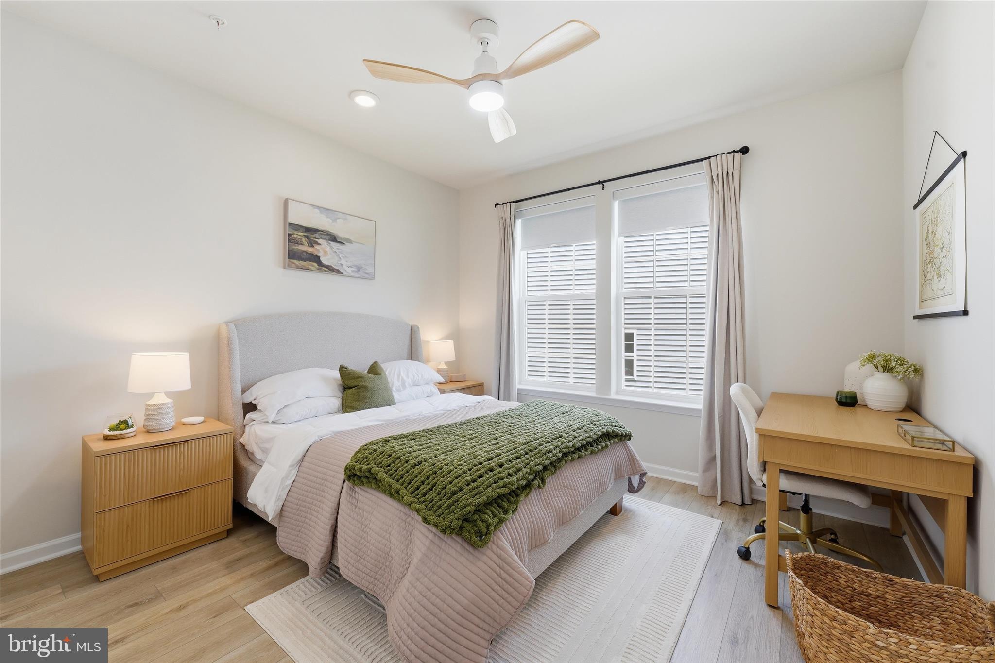 910 Enfield Farm Lane Brunswick, MD 21716 - Photo 36 of 87 a bedroom with a bed and a table