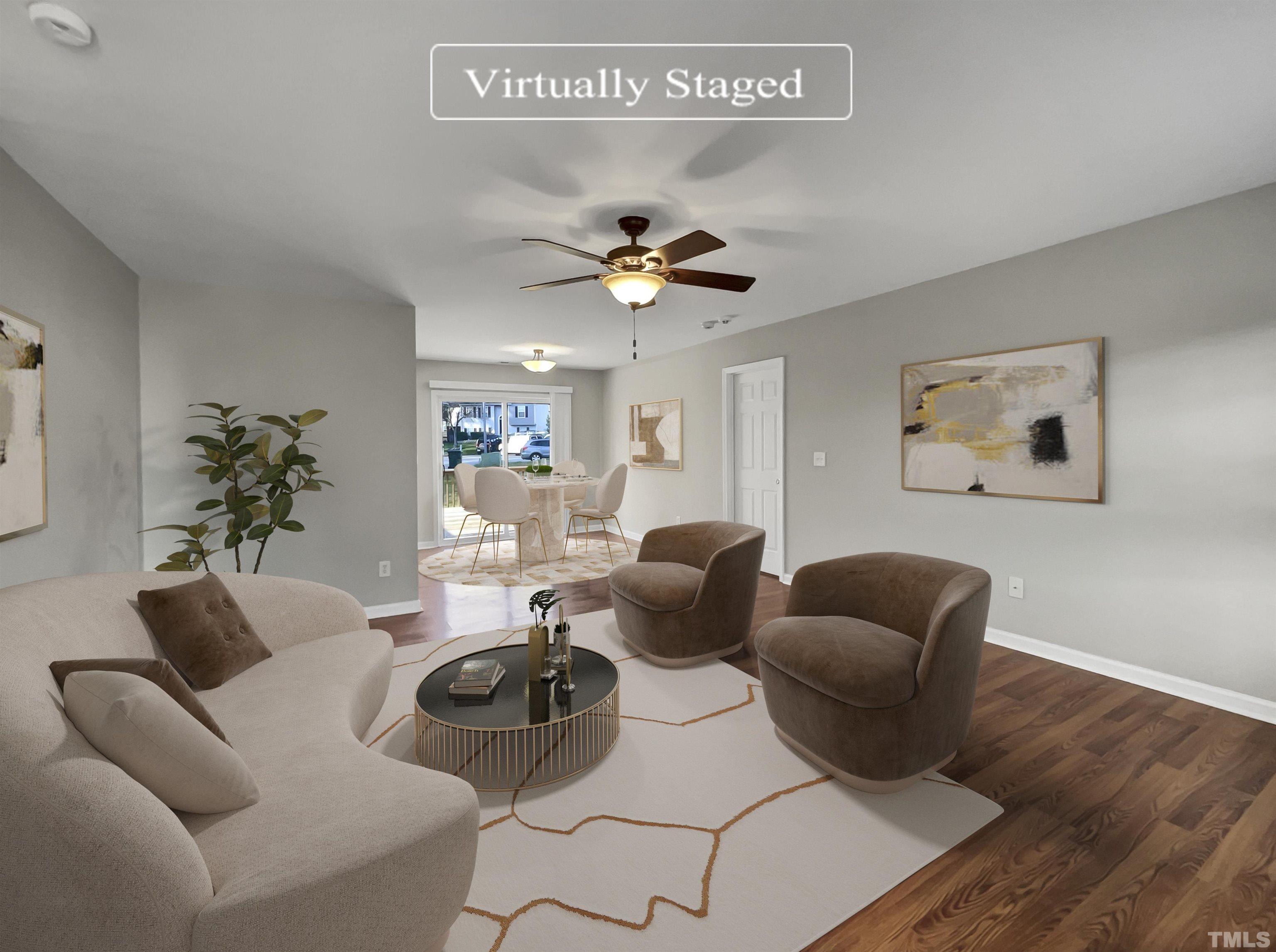2829 Midway Park Court Raleigh, NC 27610 - Photo 2 of 16 a living room with furniture