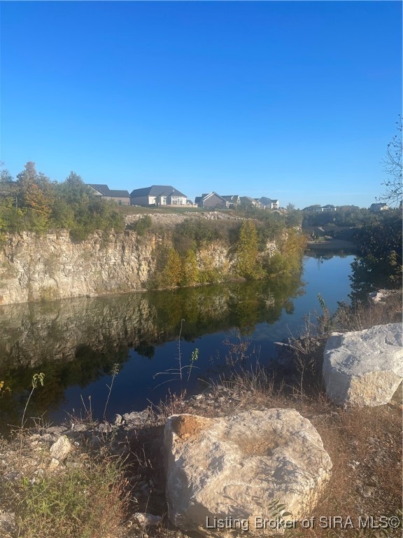 8017 Limestone Ridge Way Jeffersonville, IN 47130 - Photo 2 of 10 view of quarry from lot 12