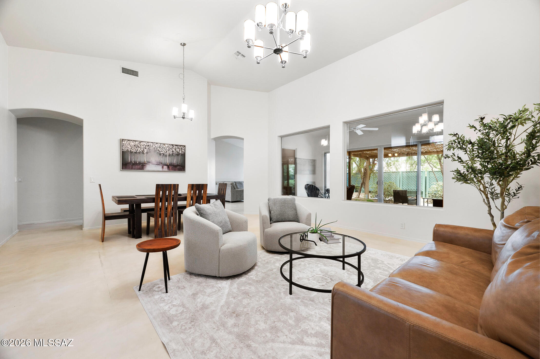 9808 East Rock Ridge Court Tucson, AZ 85749 - Photo 9 of 51 Living Room Furnished