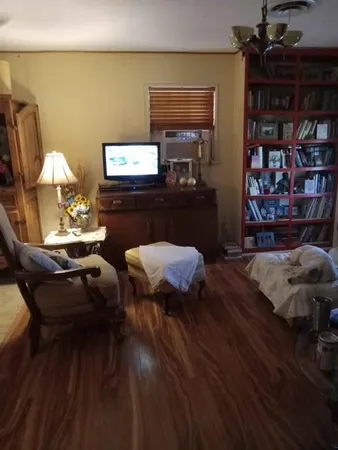 a workspace with furniture