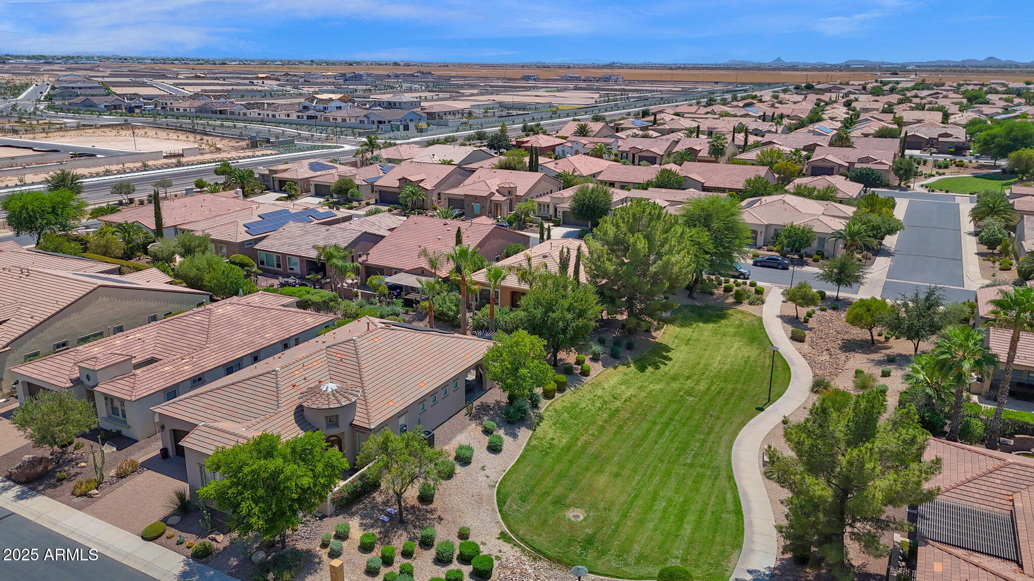 1756 East Azafran Trail Queen Creek, AZ 85140 - Photo 36 of 44 Large Green Space
