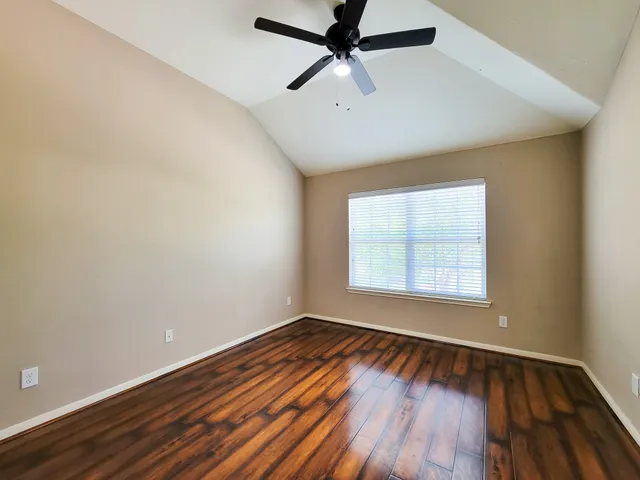 a bathroom with a bath tub