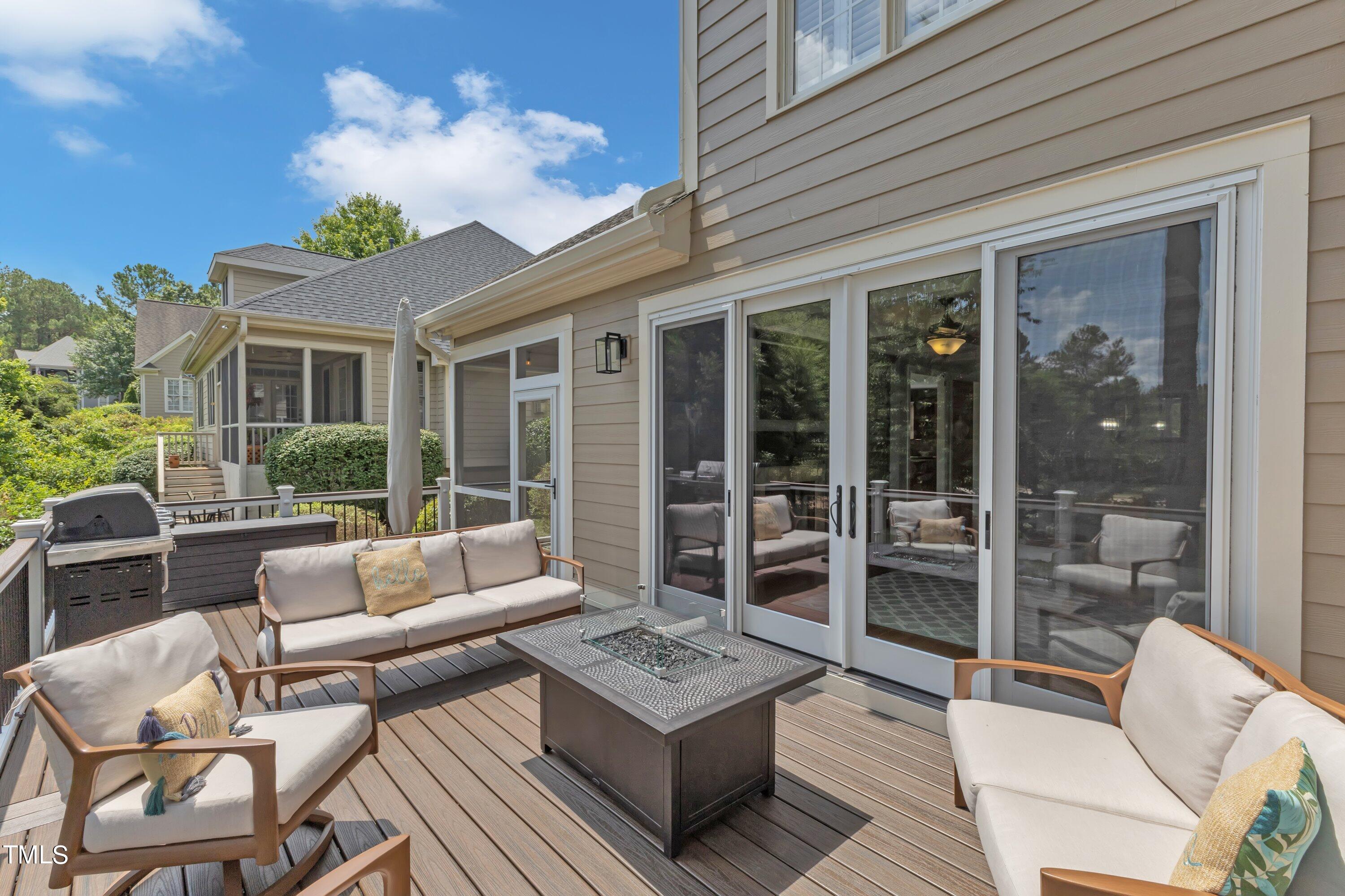 1741 Dunn Maple Drive Wake Forest, NC 27587 - Photo 48 of 63 a building outdoor space with patio furniture
