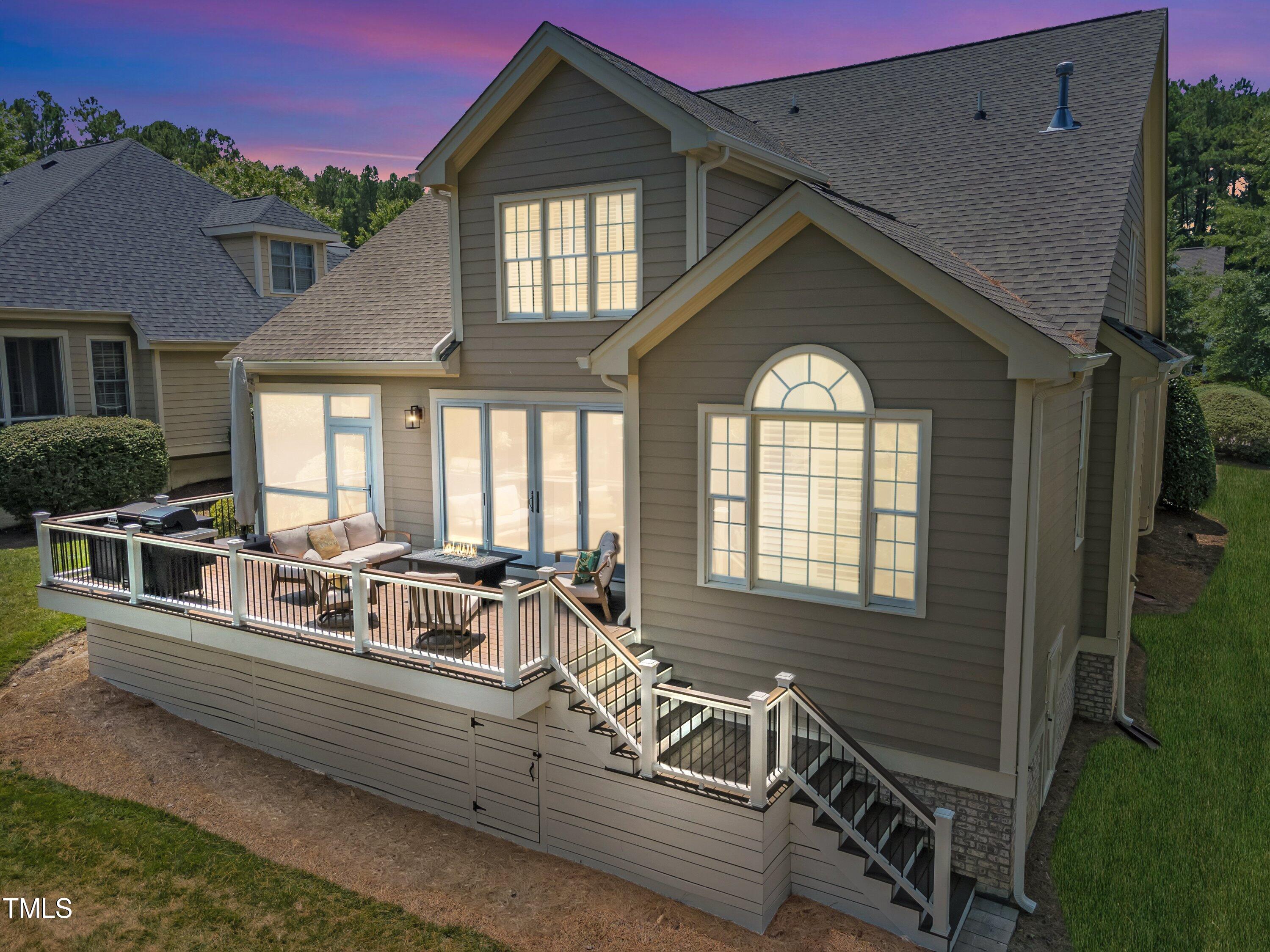 1741 Dunn Maple Drive Wake Forest, NC 27587 - Photo 63 of 63 2-1741 Dunn Maple-77-twilight